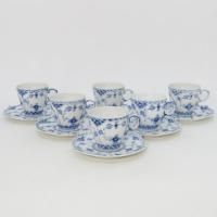 極美品ロイヤルコペンハーゲン ブルーフルーテッド ブルーフラワー バタープレート 極美品ロイヤルコペンハーゲン ブルーフルーテッド ブルー