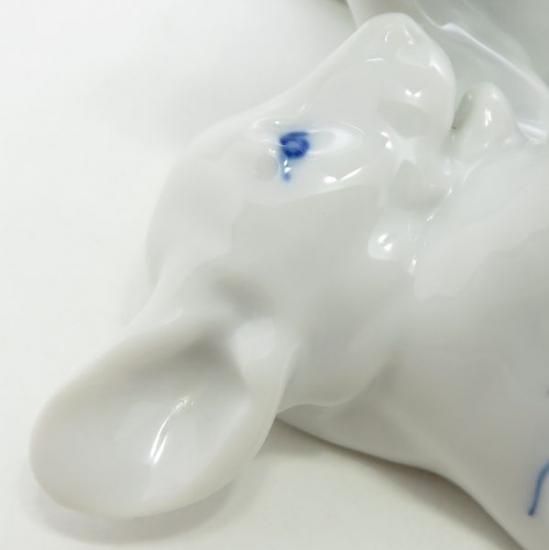 ロイヤルコペンハーゲン フィギュリン□ブルーパルメッテ イヌ 犬