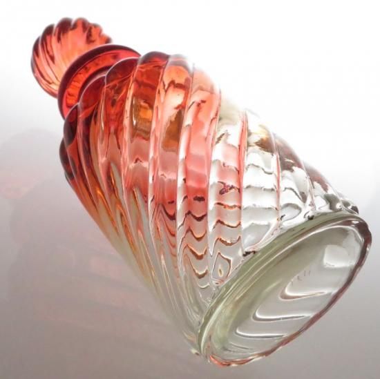 レア　オールド バカラ　バンブー　香水瓶　高さ19cm アンティーク オールドバカラ バンブー 香水瓶