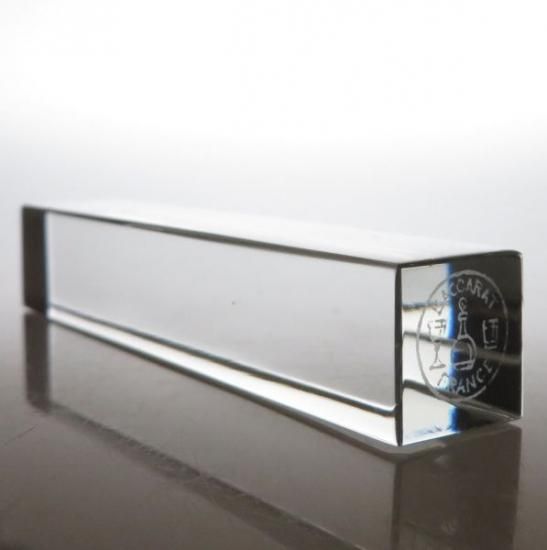 空間　バカラ　ナイフ　レスト　箸置き　クリスタル　6本セット Amazon.co.jp: 訳あり バカラ ナイフレスト ○ 箸置き ツイスト