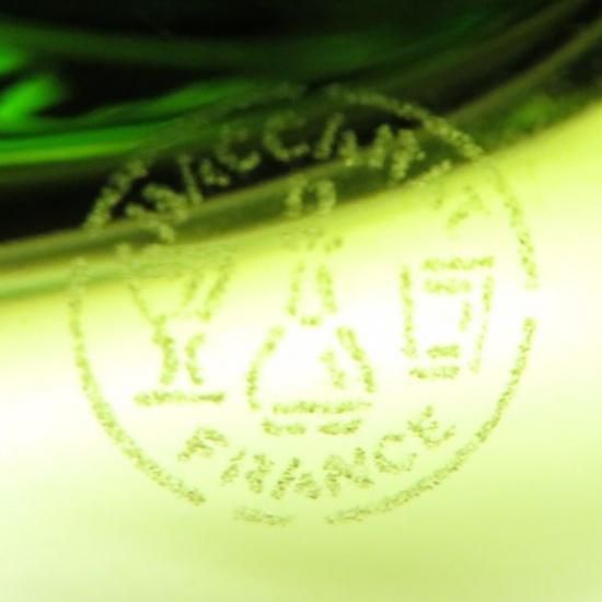 バカラ フィギュリン ○ クローバー 緑 グリーン 置物 クリスタル 6cm