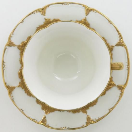 マイセン カップ&ソーサー□Bフォーム グランツゴールド C&S 洋食器