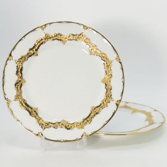 マイセン プレート□Bフォーム グランツゴールド ランチプレート 19cm