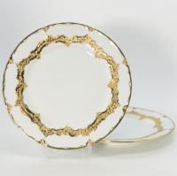 オールドマイセン　小花散らし　デザート皿　平皿　２枚 オールドマイセン 小花散らし デザート皿 平皿 2枚 食器