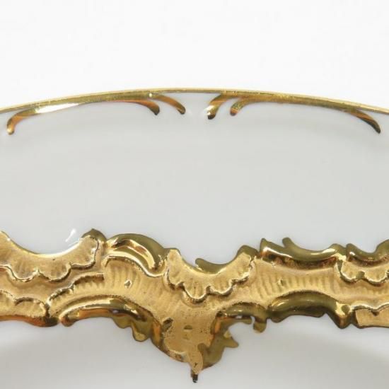 マイセン プレート□Bフォーム グランツゴールド プレート 直径 19cm