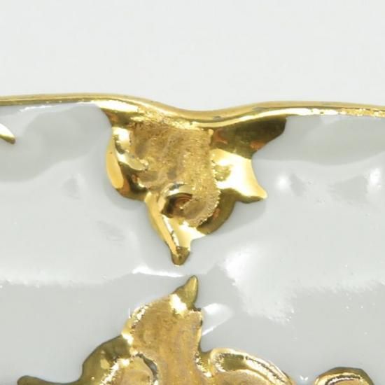 Meissen マイセン/※1級品 特注品　グランツゴールド＆コバルト　　皿 Meissen マイセン/※1級品 特注品 グランツゴールド＆コバルト 皿