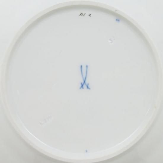 マイセン プレート□Bフォーム グランツゴールド プレート 直径 19cm