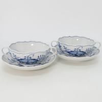 �ޥ����� ���å�&�����������֥롼���˥��� ������C&S �ο��� 2�ҥ��å� Meissen 1���� 1