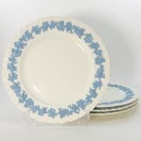 �����å����å� �ץ졼�Ȣ��������󥺥����� ��٥����on���꡼�� �ǥ��ʡ��ץ졼�� 25.5cm �ο��� �绮 4�祻�å� WEDGWOOD 1���� 