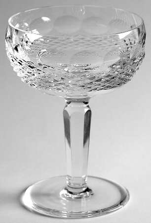 ウォーターフォード コリーン トールステム シャンパン（シャーベット）グラス - アンティーク ヴィンテージの高級クリスタル 陶磁器｜グラスクラシック