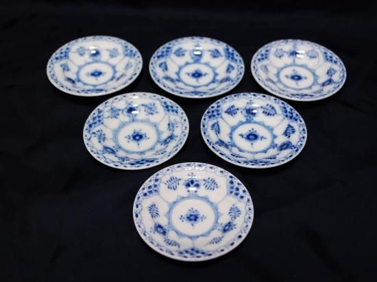 ロイヤルコペンハーゲン小皿８枚 ROYAL COPENHAGEN (ロイヤル・コペンハーゲン) 小皿 ブルー