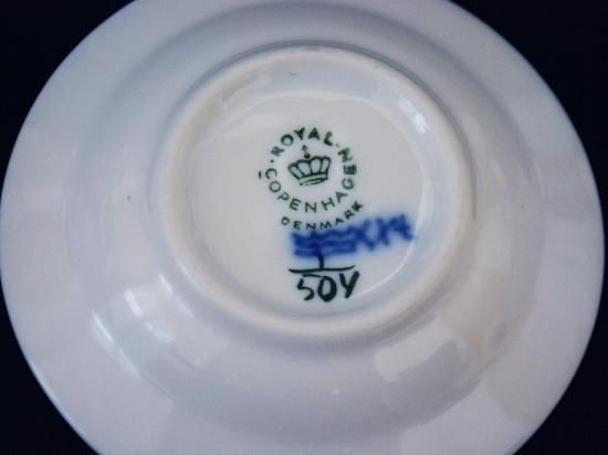 ロイヤルコペンハーゲン 小皿△ハーフレース 1級品 6枚 13