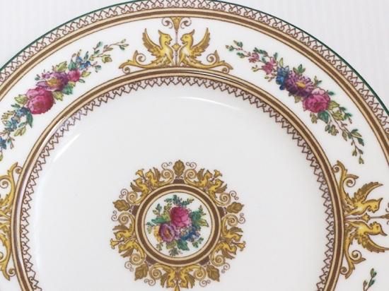 ＊未使用＊ウェッジウッド　コロンビア エナメル　デザートプレート　6枚 未使用＊ウェッジウッド コロンビア エナメル デザートプレート