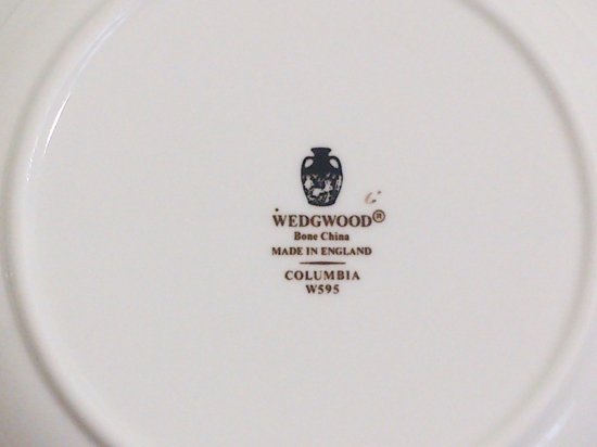 ウェッジウッド プレート□コロンビア エナメル スーププレート 6枚セット WEDGWOOD 1級品 美品 - アンティーク  ヴィンテージの高級クリスタル 陶磁器｜グラスクラシック