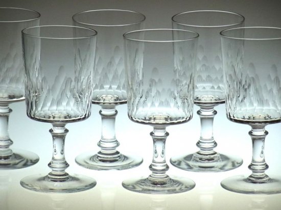オールド バカラ グラス シャンピニー 円筒 ウォーター ゴブレット グラス Champigny - アンティーク ヴィンテージの高級