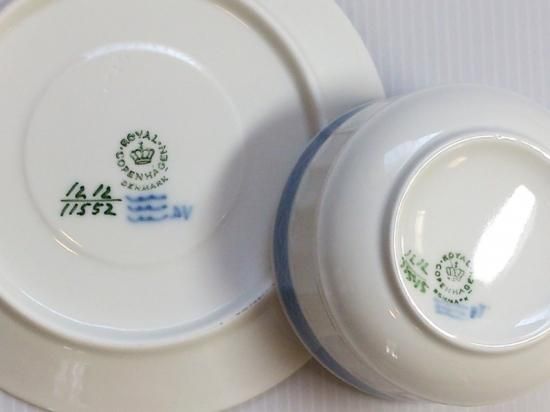 ロイヤルコペンハーゲン カップ＆ソーサー□ブルーファン C＆S 1客