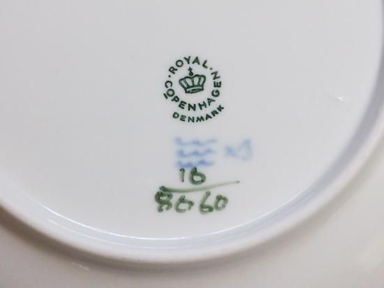美品　ロイヤルコペンハーゲン　ブルーフラワー プレイテッドボウル　1級品 2客 Yahoo!オークション -「ロイヤル コペンハーゲン ブルー