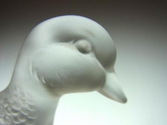 バカラ アヒル ○ フィギュリン 置物 オブジェ あひる