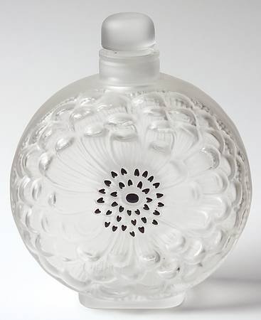 ラリック 香水瓶 ダリア Dahlia パフュームボトル 花 フラワー アンティーク ヴィンテージの高級クリスタル 陶磁器 グラスクラシック