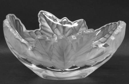 LALIQUE ラリック クリスタル コンピエーニュ オーバル ボウル-