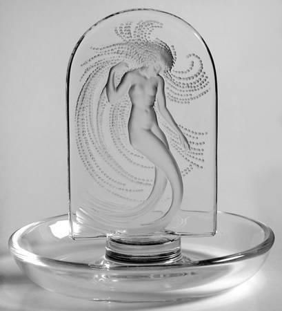 ラリック LALIQUE Naiade ナイアード リングトレイ オブジェ www