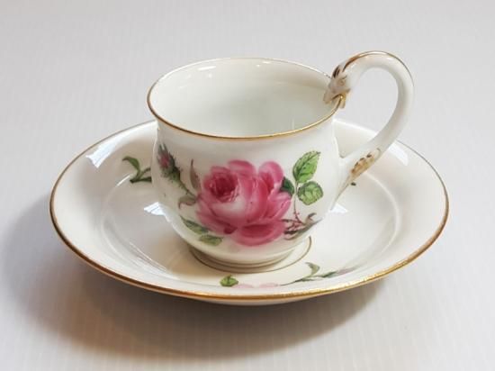 マイセン 黄色のバラ カップu0026ソーサー 一級品 【未使用】 MEISSEN