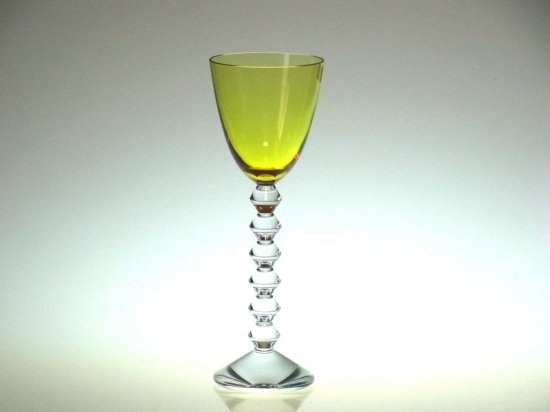 バカラ グラス ○ ベガ フォルテッシモ トール ワイン グラス 黄色 
