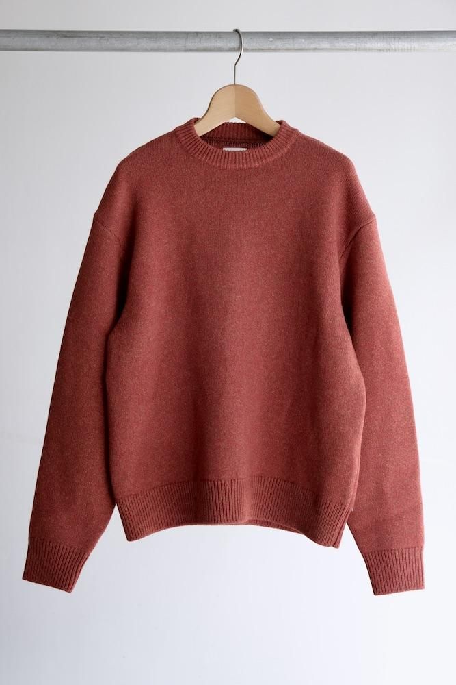 5G LAMS WOOL CREW KNIT - ナイアガラハウス｜Niagara House