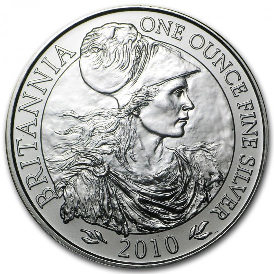 2011 イギリス ブリタニア銀貨1オンス (39mmクリアケース付き) 新品未使用 - 野口コイン株式会社