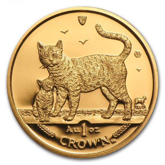 貨幣猫好き必見★ マン島 ネコシリーズ1オンス 銀貨 シルバーコイン