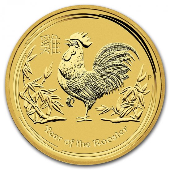 2017 オーストラリア 干支 鳥金貨 1/4オンス クリアケース付き 新品未使用 - 野口コイン株式会社