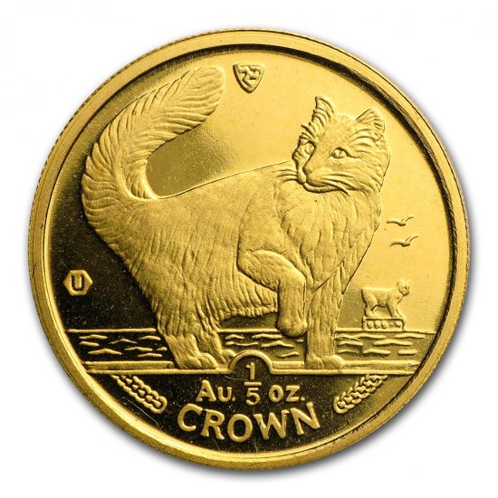 公式の マン島キャットコイン1991年発行純銀貨 マン島キャットコイン ...