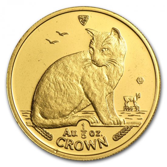 マン島　キャットコイン　1992 クラウン銀貨　1オンス　銀製　シャム猫