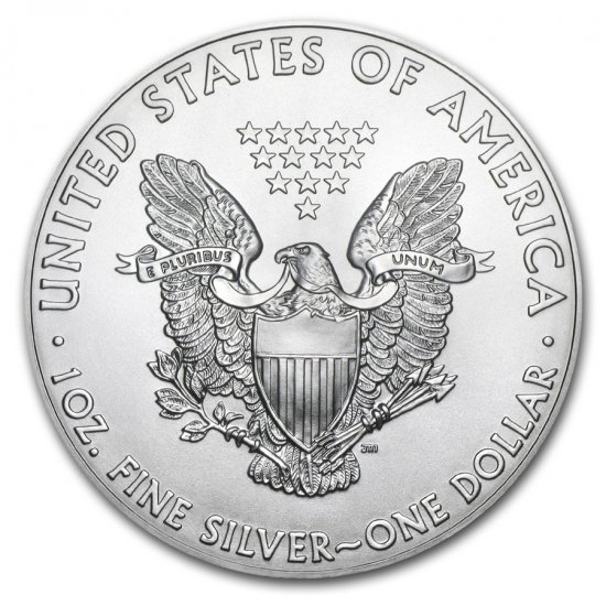 アメリカ　イーグル銀貨　1オンス　2020年