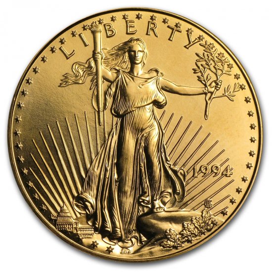 1994 アメリカ イーグル金貨 1オンス （33mmクリアーケース付き） - 野口コイン株式会社 ウィーン金貨、プラチナウィーン、メープル