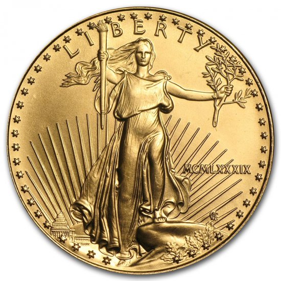 1989 アメリカ イーグル金貨 1オンス （33mmクリアーケース付き） - 野口コイン株式会社 ウィーン金貨、プラチナウィーン、メープル