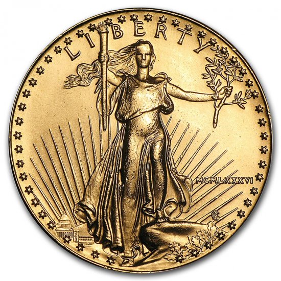 1986 アメリカ イーグル金貨 1オンス （33mmクリアーケース付き） - 野口コイン株式会社 ウィーン金貨、プラチナウィーン、メープル