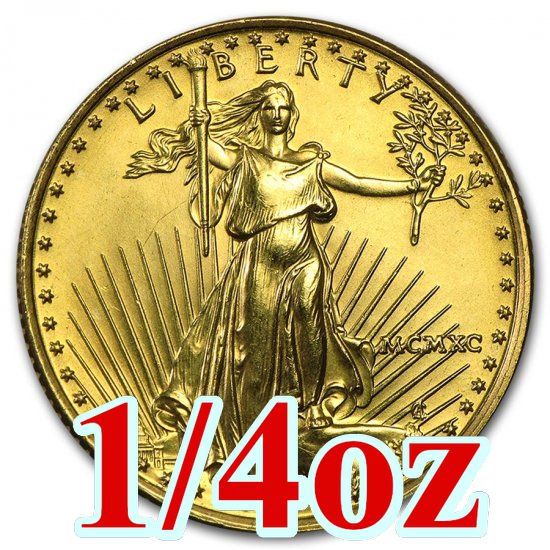 2022 1/4オンス アメリカ イーグル金貨 （22mmクリアケース付き 
