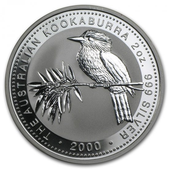 オーストラリア特大銀貨】(カワセミ 2オンス(62g)純銀 1993年 プルーフ 