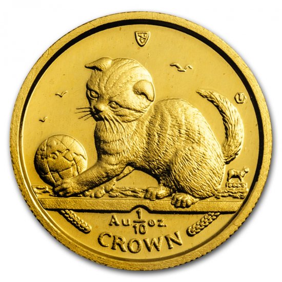 マン島キャットコイン【1989年ペルシャ】1oz銀貨。土日値下げ-