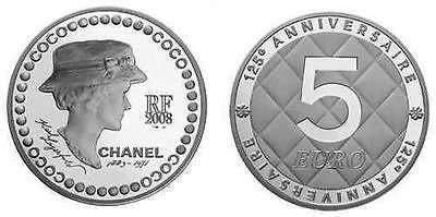 2008 フランス ココシャネル 銀貨 22.2g プルーフ 【Proof】 新品未 