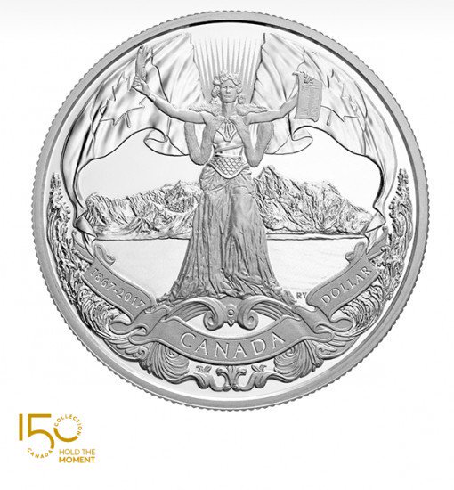 2017 カナダ 150周年Canadian Confederation 銀貨 新品未使用 - 野口