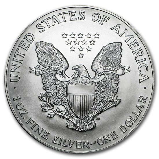 2001  アメリカ イーグル銀貨 1オンス
