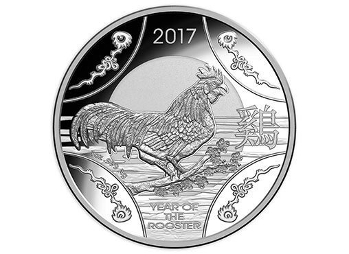 2016 オーストラリア Northern Sky Cygnus(白鳥座) 銀貨 プルーフ 限定