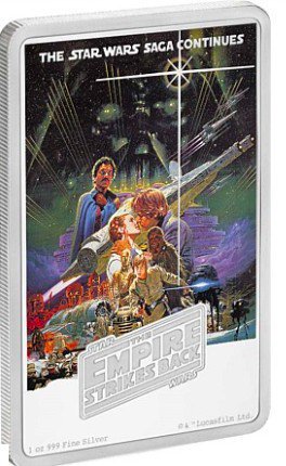 2017 ニウエ 1オンス銀貨 2ドル スターウォーズ Star Wars（The Empire Strikes Back） 新品未使用【特選】 -  野口コイン株式会社