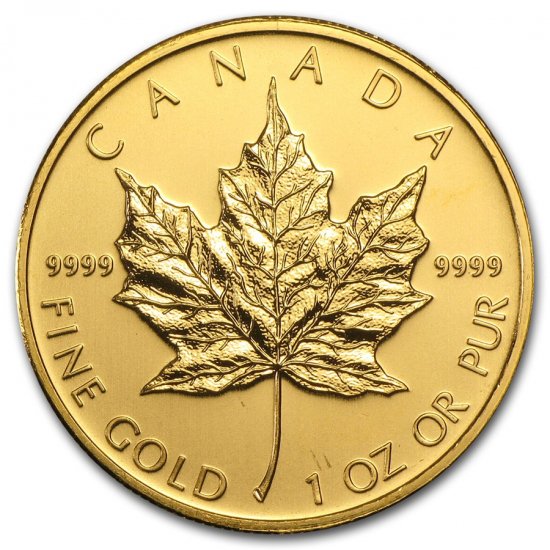 2003 カナダ メイプル金貨 １オンス（30mmクリアケース付き） 新品未使用 - 野口コイン株式会社