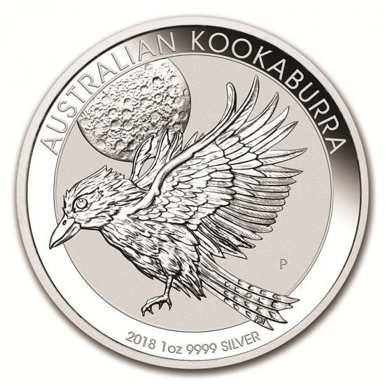 2018 オーストラリア クッカバラ（カワセミ） 銀貨 1オンス クリア