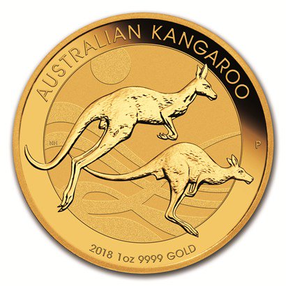 2018  オーストラリア カンガルー銀貨 1オンス
