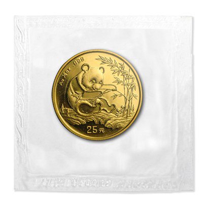 中国パンダ金貨５元＝１９９4年 小売