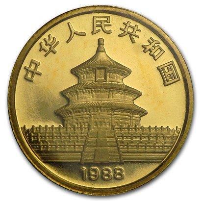 1988 中国 パンダ金貨1/10オンス新品未使用 - 野口コイン株式会社 1988 中国 パンダ金貨1/10オンス新品未使用 - 野口コイン株式会社